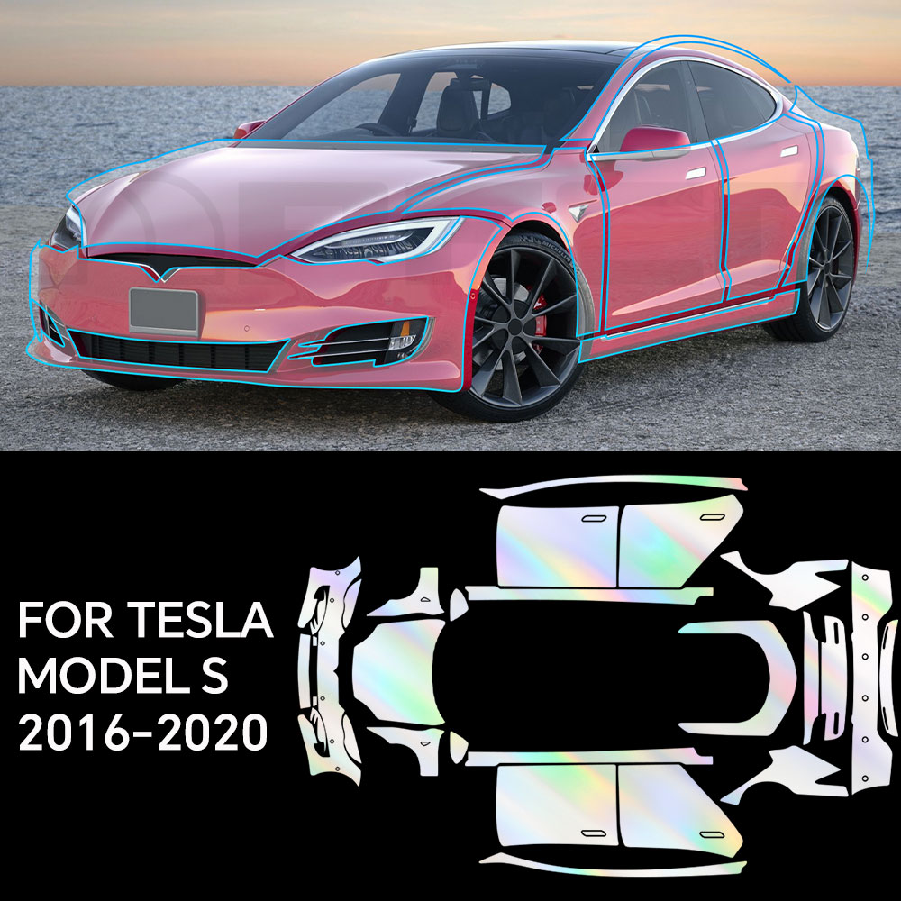 Paint Model Kit - Untuk Tesla Model S 2016-2020 TPU