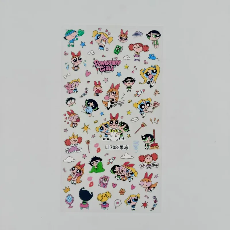Stiker Powerpuff Girls, tahan  - Model Kit Anime Girl ulasan dan harga