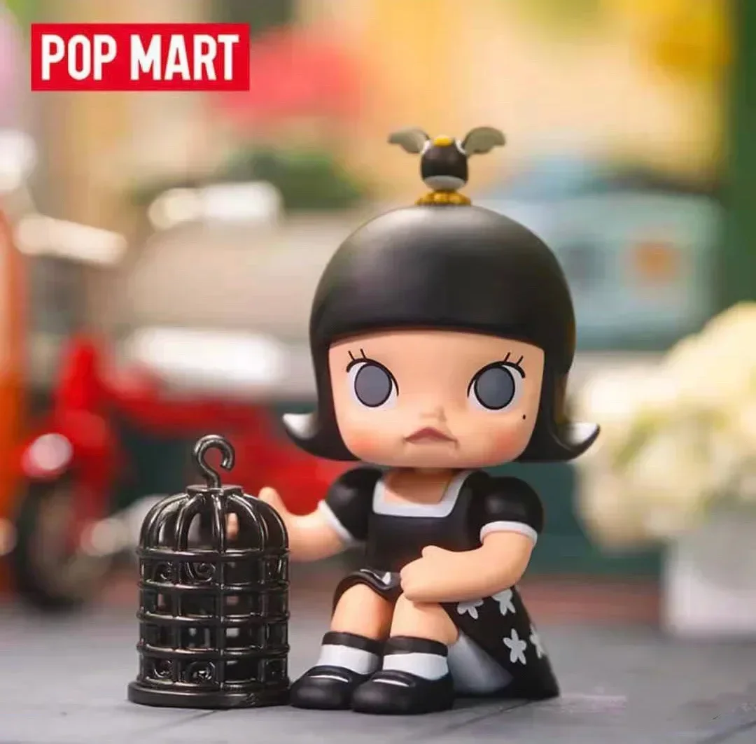 Pop Mart Molly Seri Masa Kecil - Model Kit Anime Girl ulasan dan harga